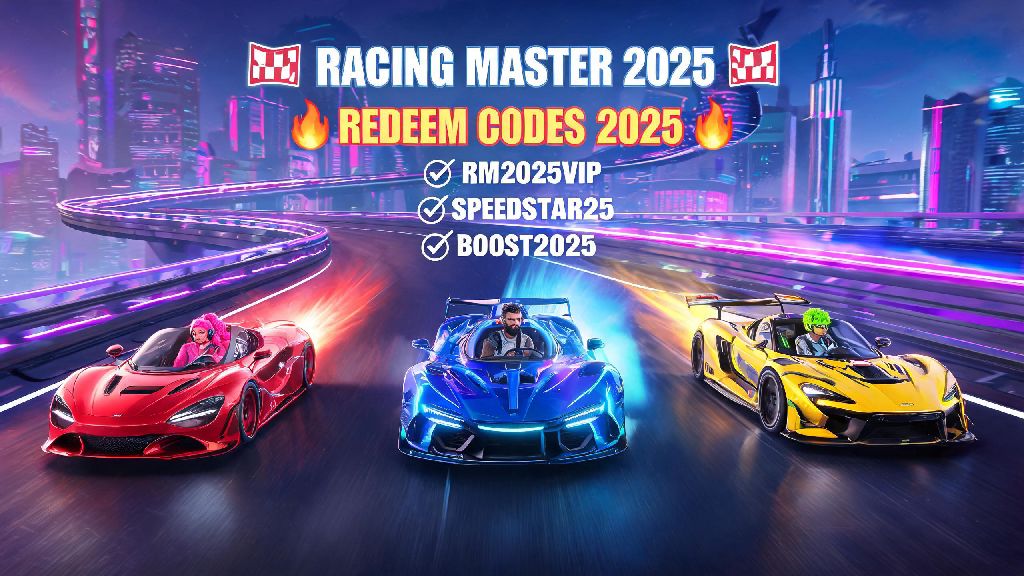 Racing Master Redeem Code 2025 Guide: Claim Free Cars, Credits & Exclusive Loot