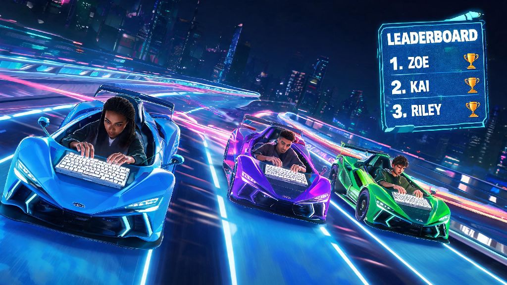 5 Easy Tips to Dominate Typing Master Car Racing for New & Casual Players