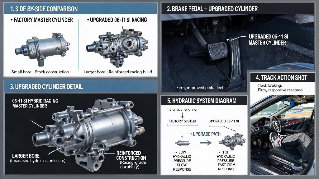 Complete Guide: Upgrading Your 06-11 Si Hybrid Racing Master Cylinder