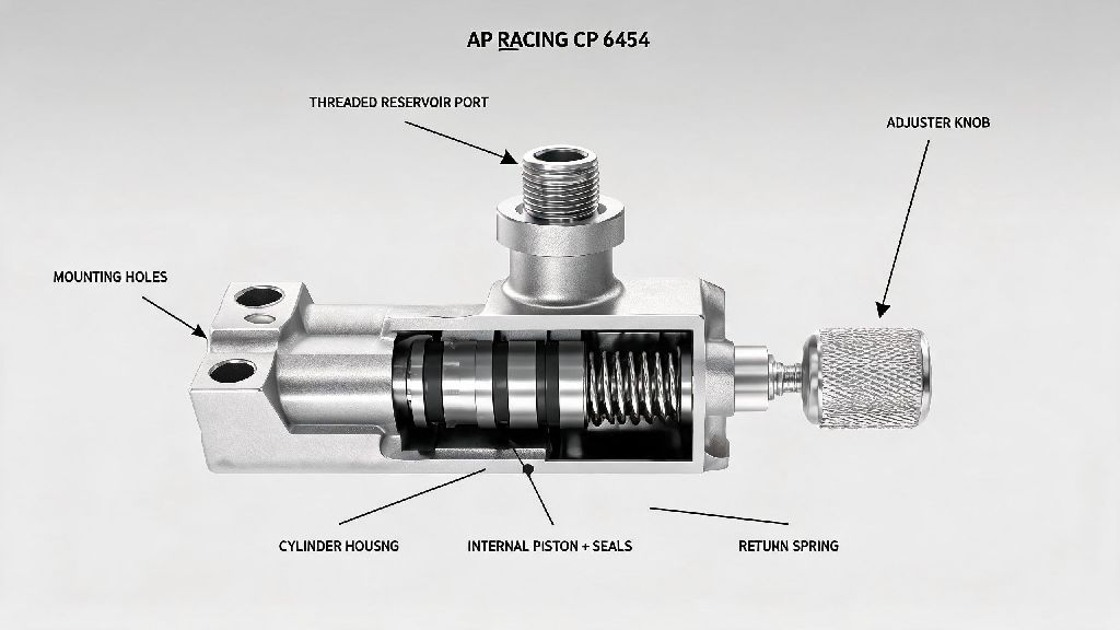 Guide to AP Racing CP 6454 Master Cylinder CAD Drawings for Tuners