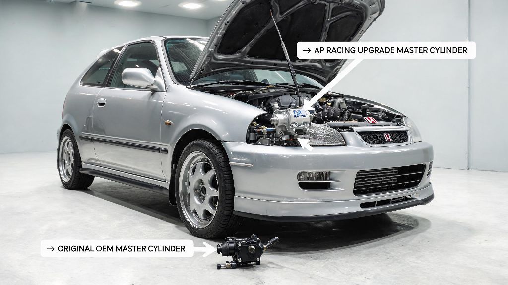 Guide to Choosing and Installing an AP Racing Master Cylinder for EF9 Civics