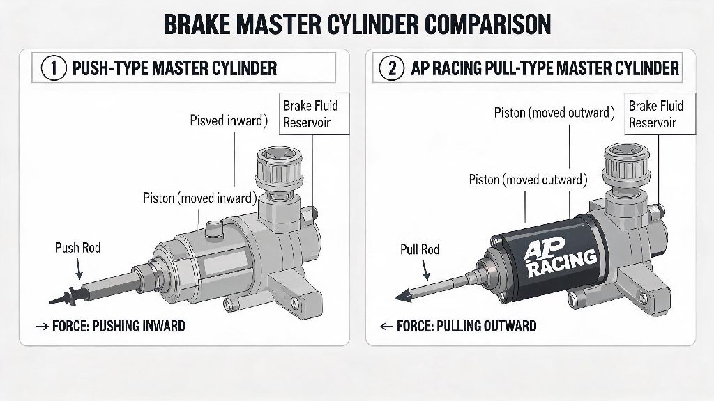 AP Racing Pull Master Cylinder Guide: Benefits, Installation & Tuning Tips